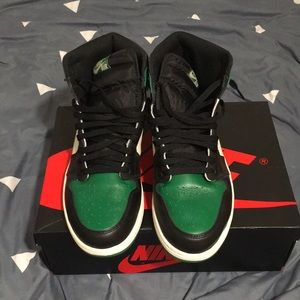 Jordan 1 Hi OG pine green